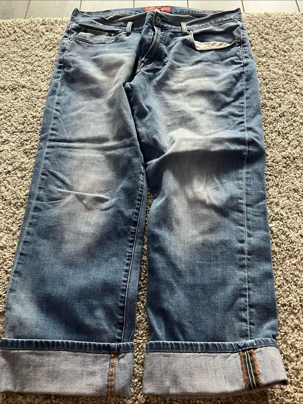 Lucky Brand Relaxed Blue Denim Jeans